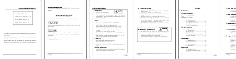 Mecapion Servo Drive Instruction Manual (Abridgment).pdf